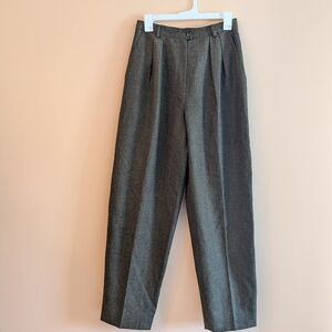 Vintage Talbots Brown Wool Trouser